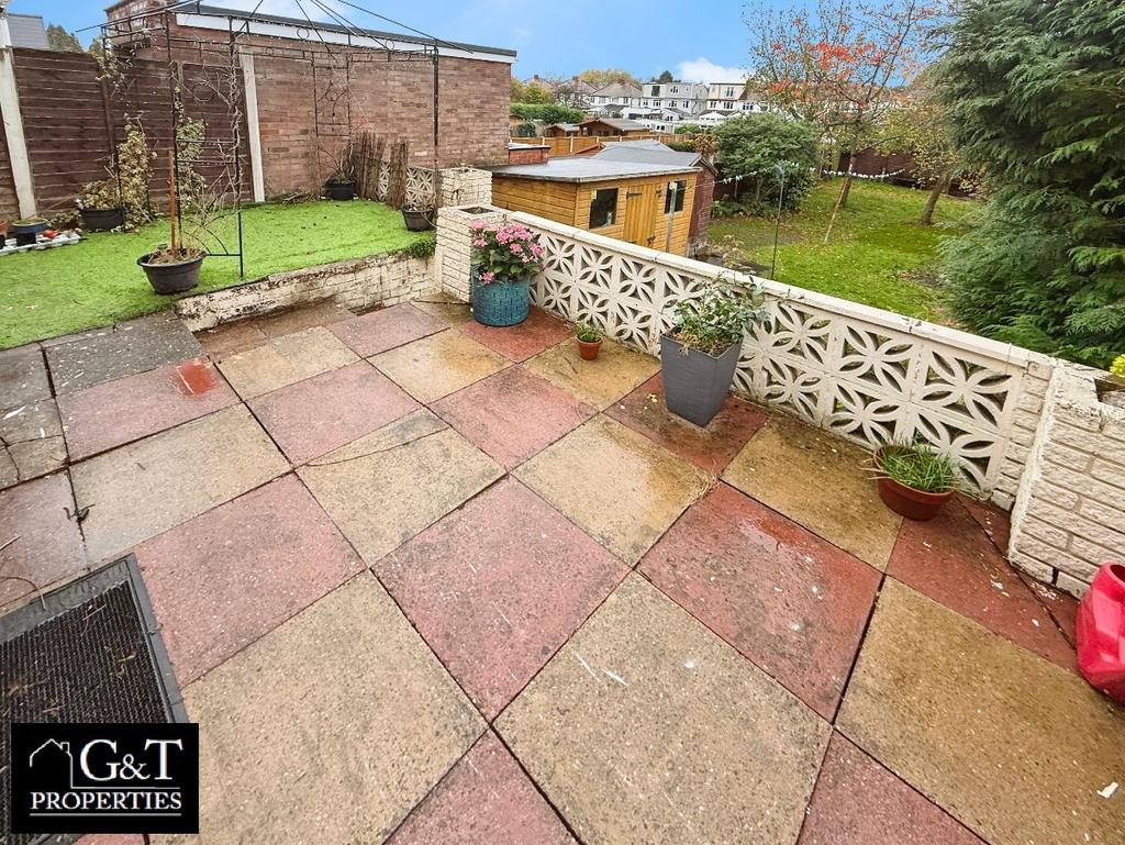 Rear garden