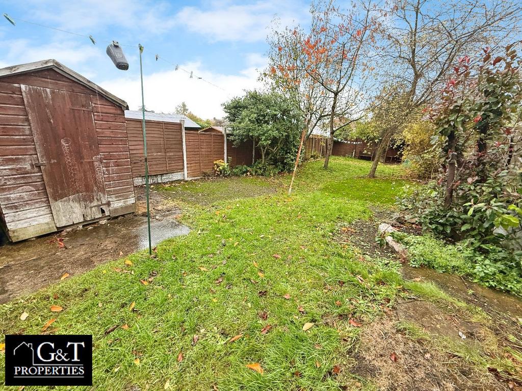 Rear garden