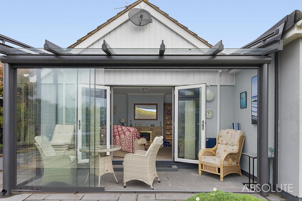Sun room from rear