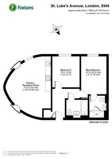 2 bedroom flat for sale, The Library Building, St Lukes Avenue, London, SW4