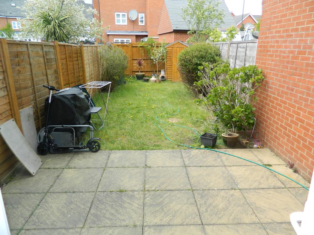 Rear garden