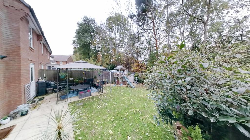 Rear garden