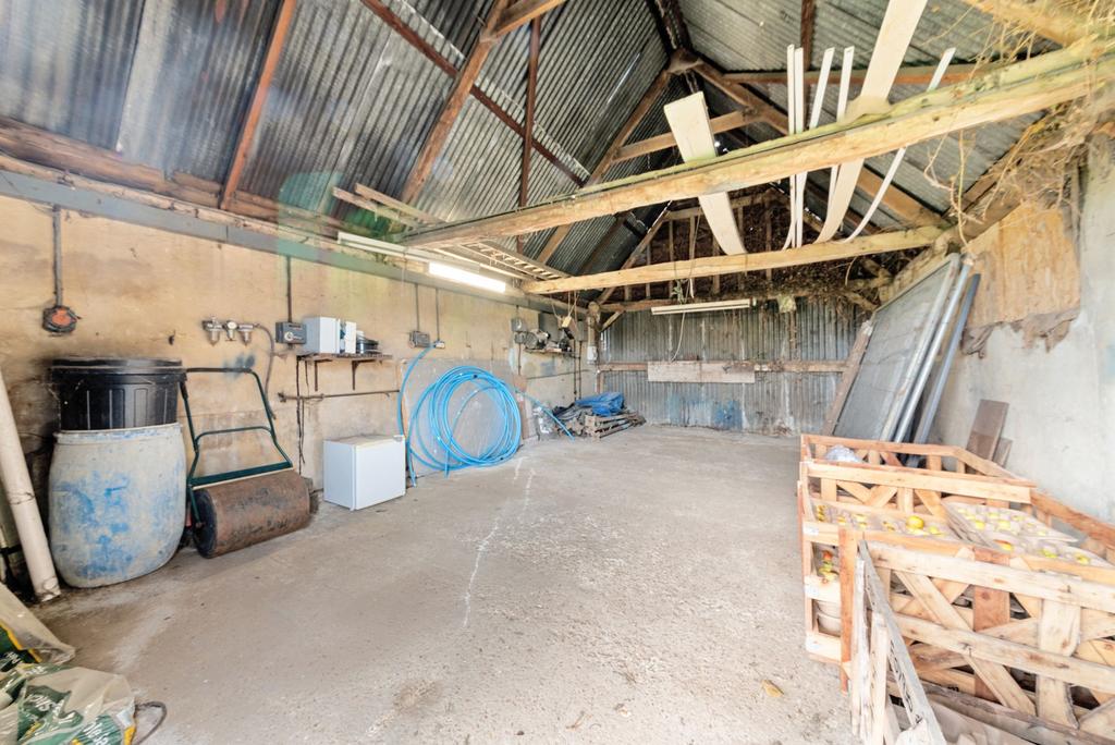 Inside Tool Shed