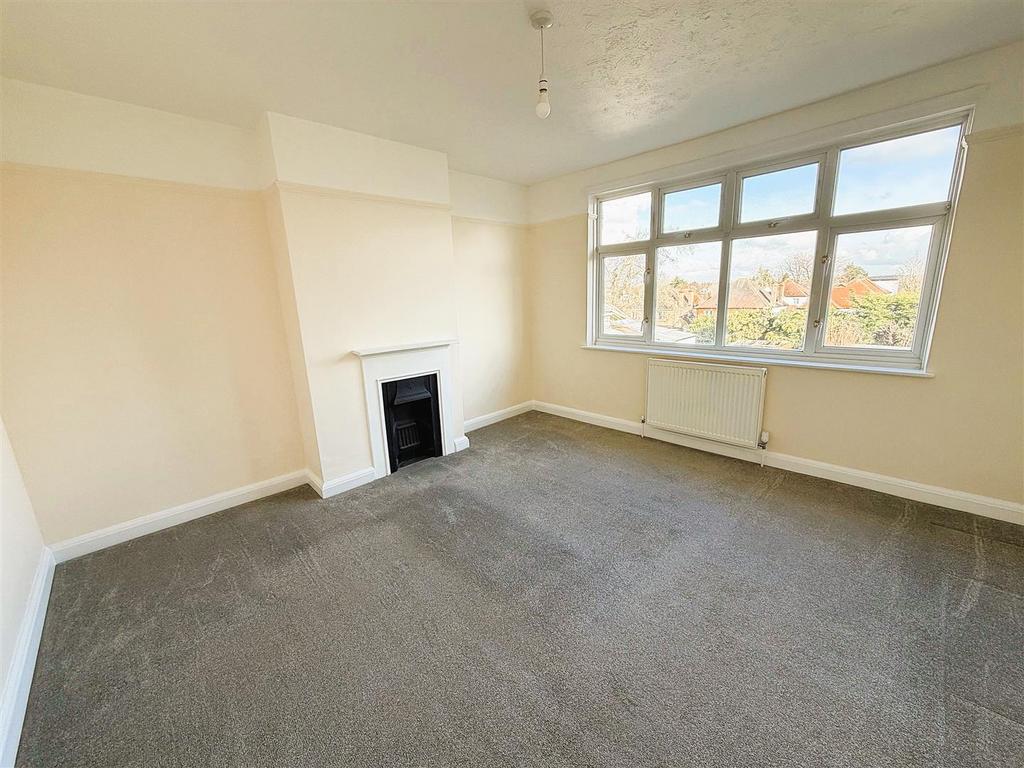Living room, fireplace
