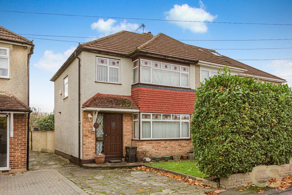 Semi-detached house exterior