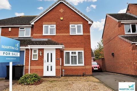 3 bedroom semi-detached house for sale, Hogarth Drive, Hinckley