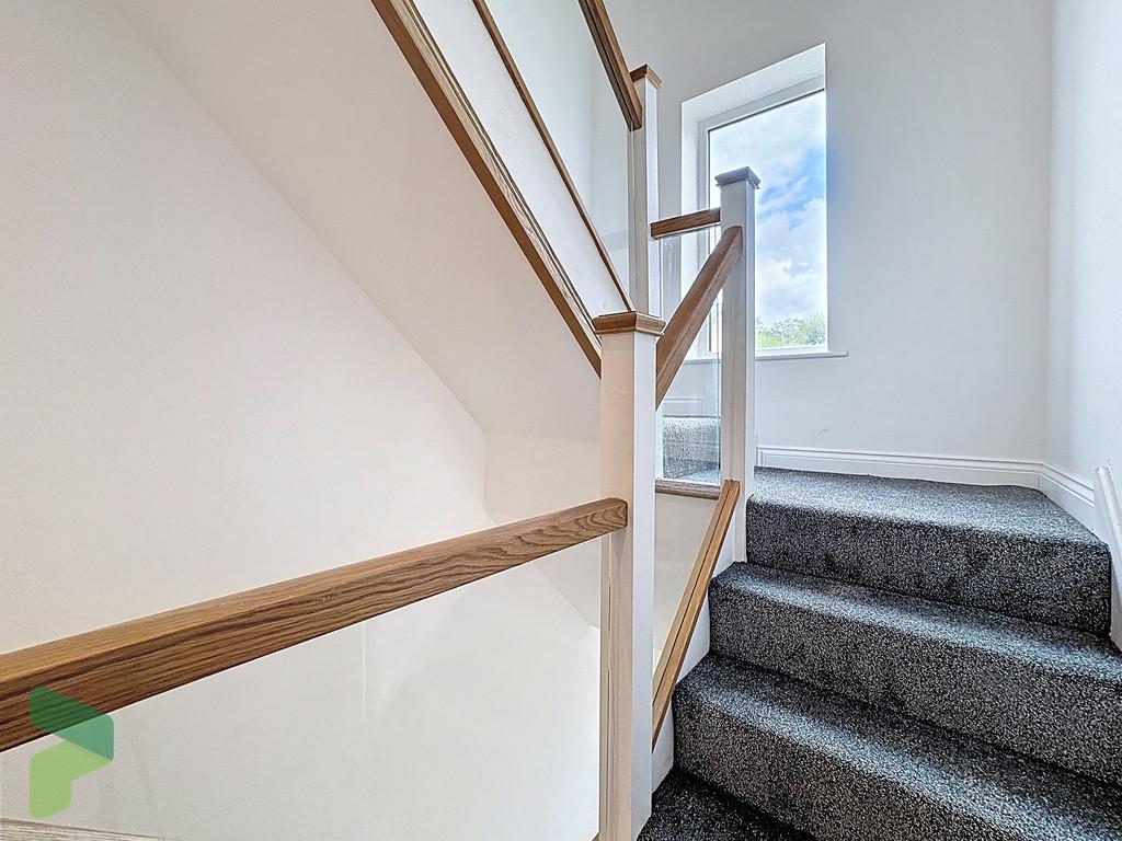 Stairs to second floor