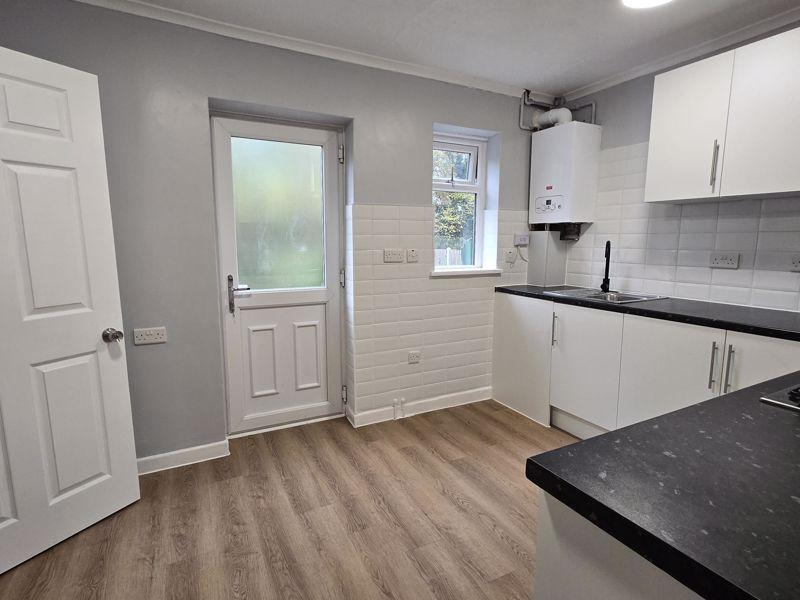 Reverse view kitchen