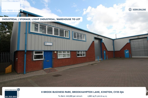 Warehouse to rent, Brookhampton Ln Kineton CV35 0JA