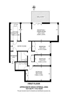 3 bedroom flat for sale, Southbury, Loudoun Road, London, NW8