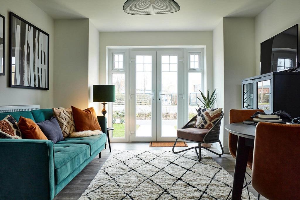 A bright and airy lounge is the ideal spot to...