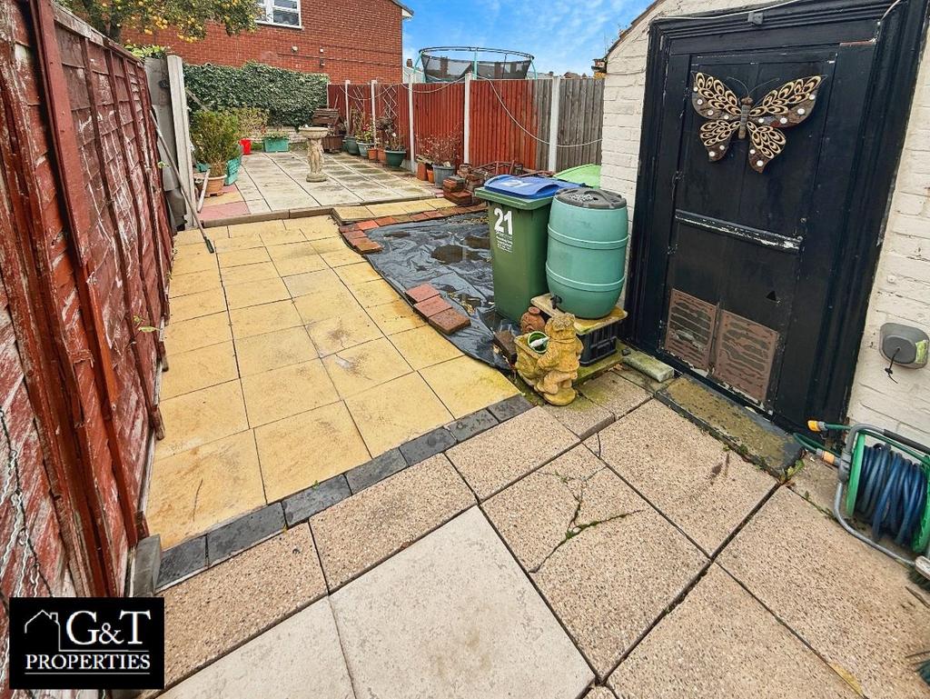 Rear garden