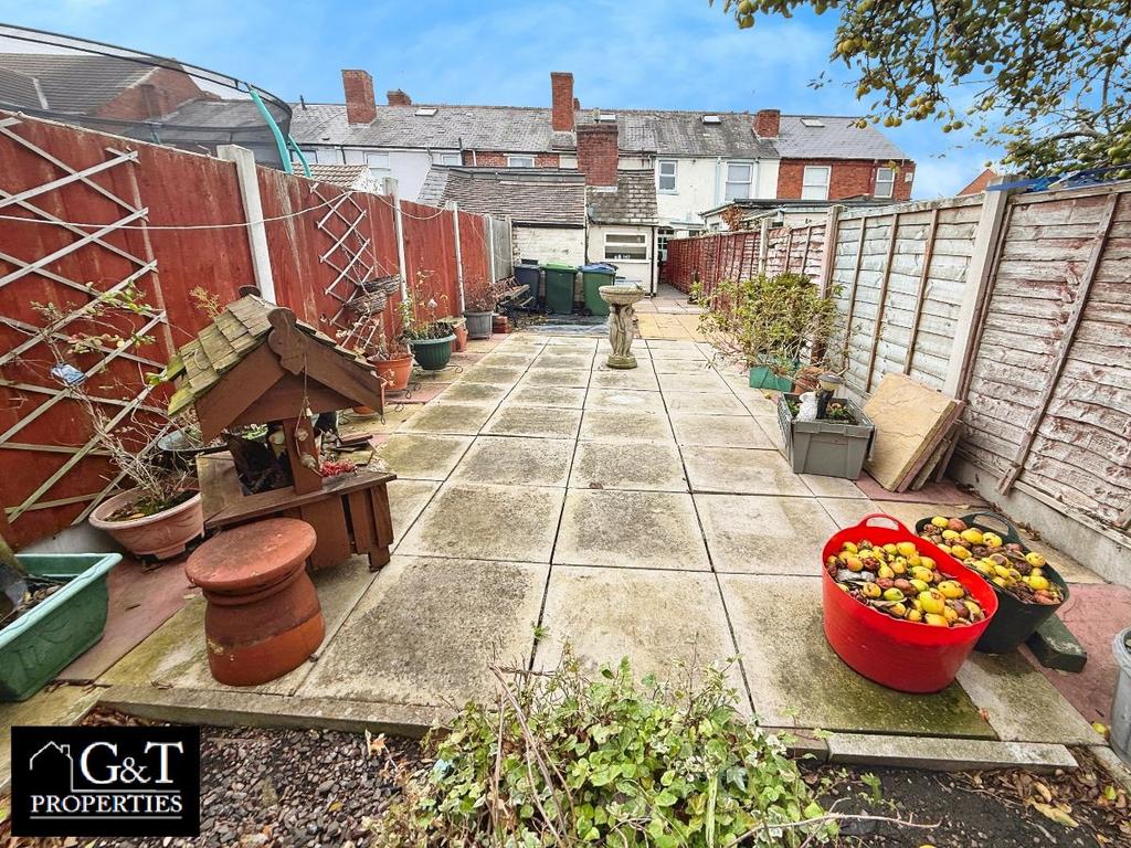 Rear garden