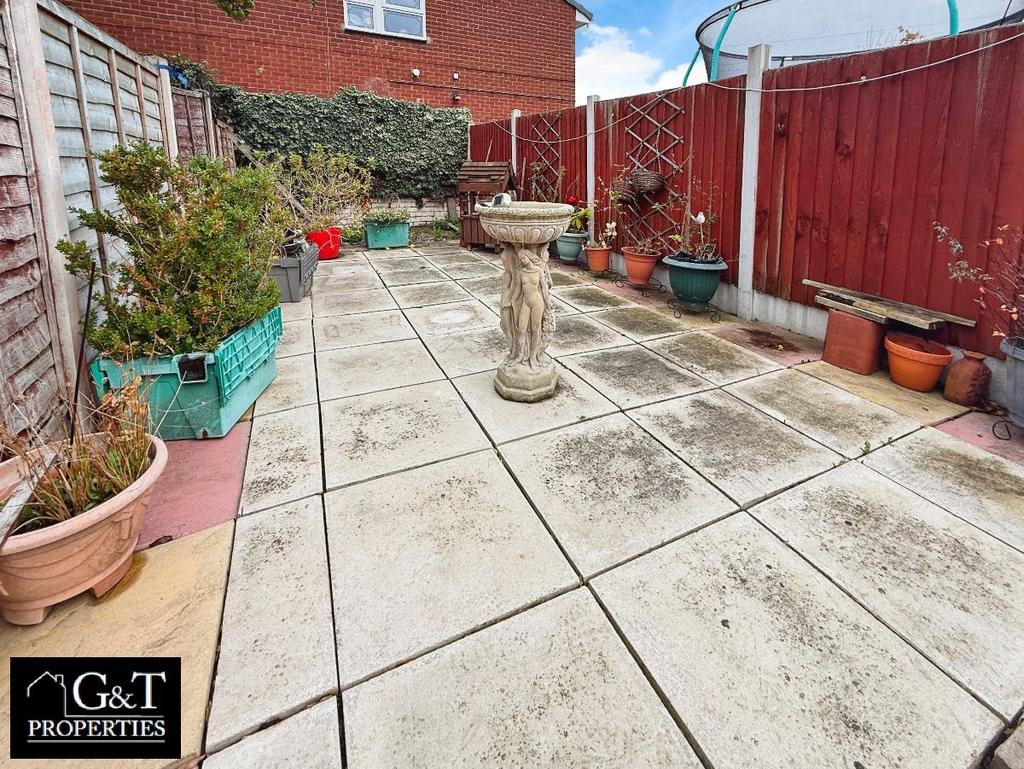 Rear garden