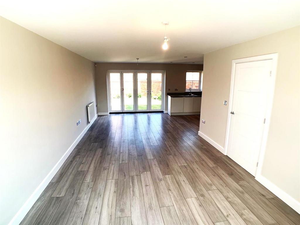 Open plan living area