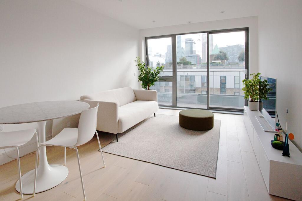 Open-plan living area, open plan living