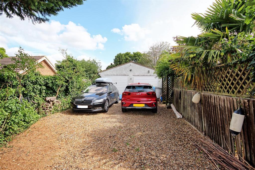 Double garage