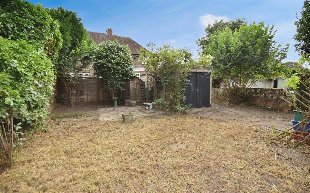 Rear garden