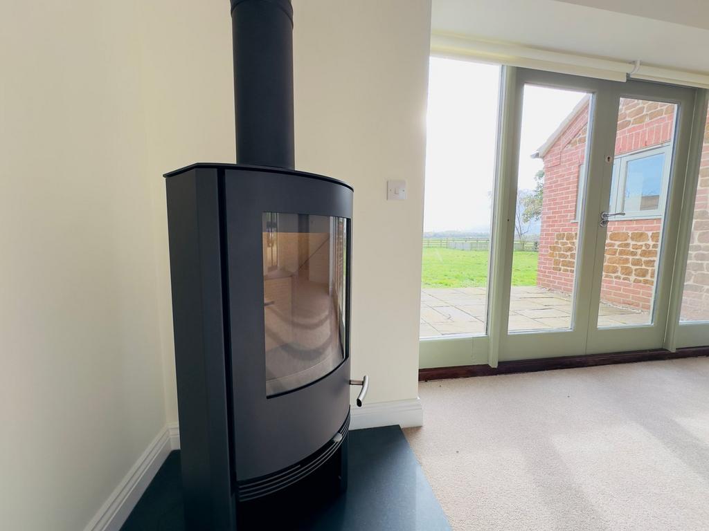 Wood Burner - Living Room