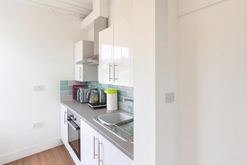 Compact galley kitchen marketing