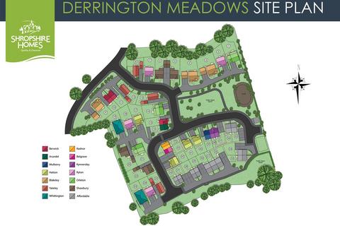 4 bedroom detached house for sale, Plot 14 Derrington Meadows, Ditton Priors, Bridgnorth
