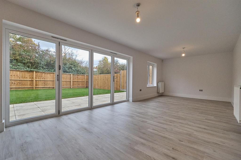 Open plan Living Dining kitchen to rear