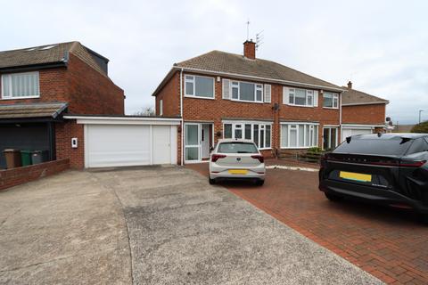 3 bedroom semi-detached house for sale, Carolyn Crescent, Whitley Bay, Tyne & Wear, NE26 3ED