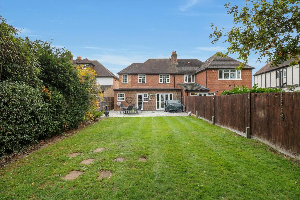 Rear garden