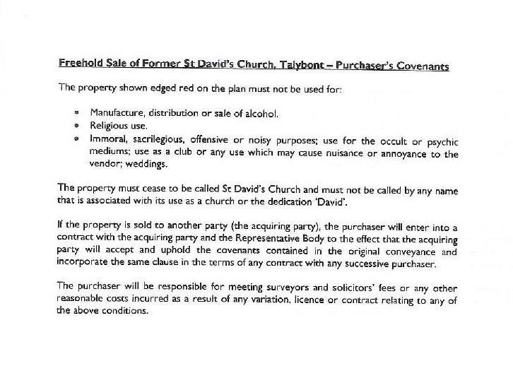 Covenants