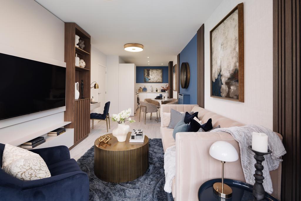 Lounge kitchen and diner
