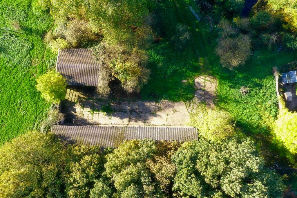 Aerial Of Farmyard