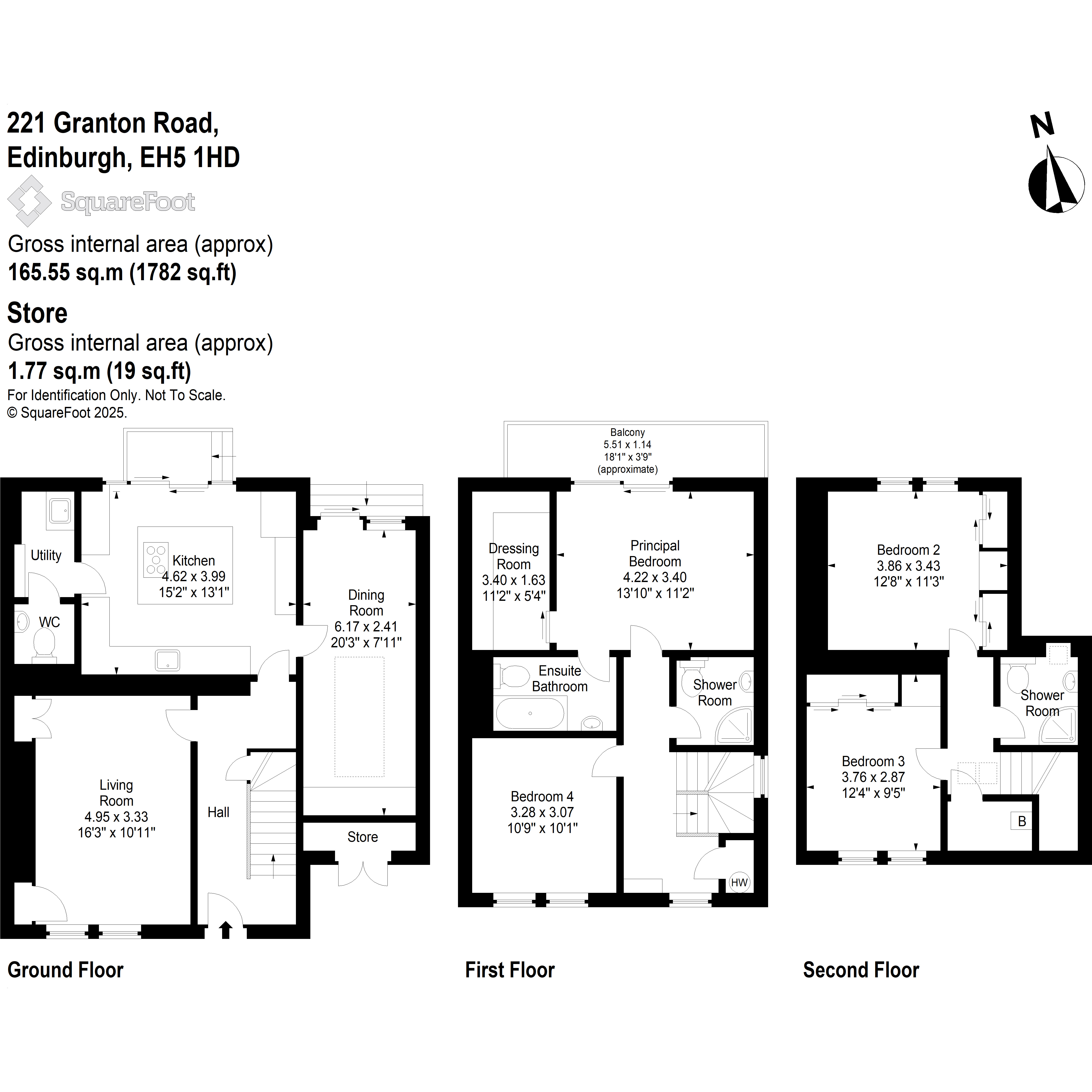 4 bedroom semi-detached house for sale - Floor Plan