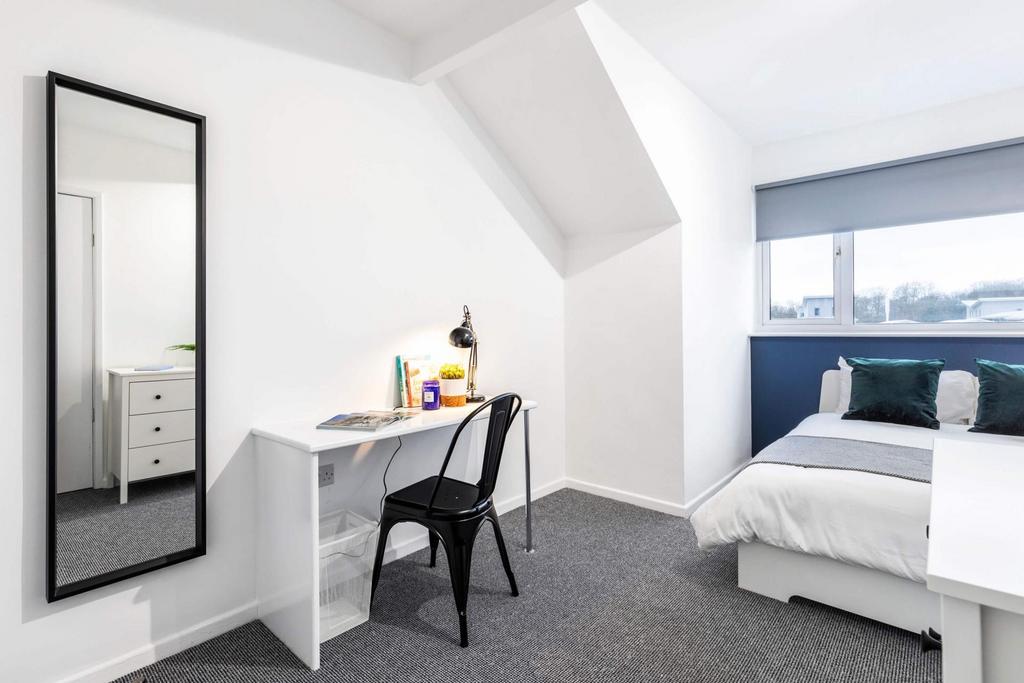 Bright, well-presented bedroom featuring a doub...