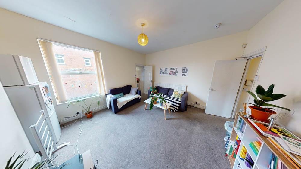 Bright, well-presented living room with neutral...