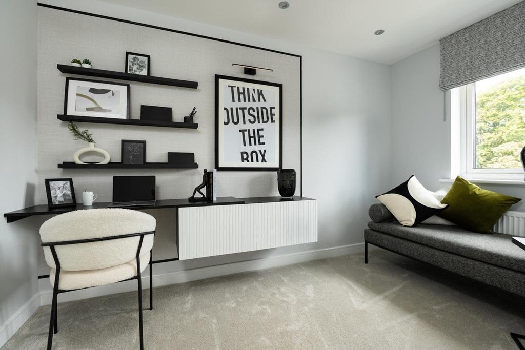 The flexible third single bedroom could offer...