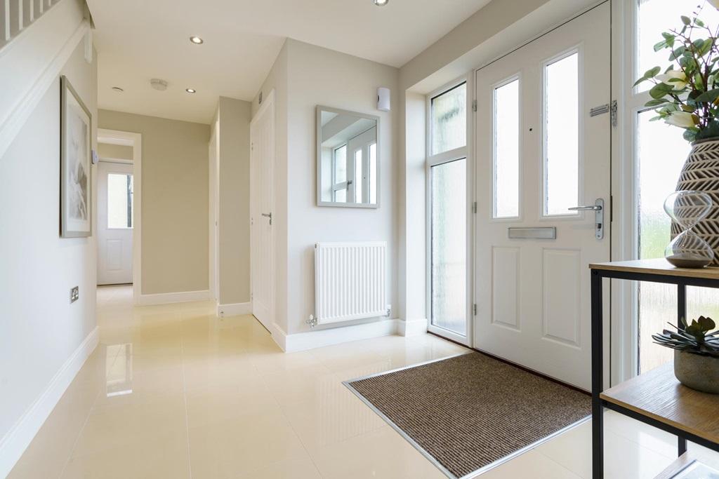 A large light and bright entrance hall