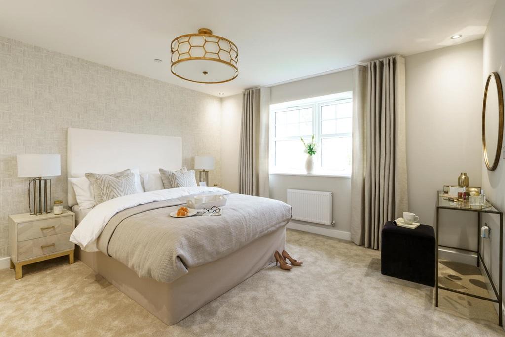 A large double bedroom perfect for relaxing