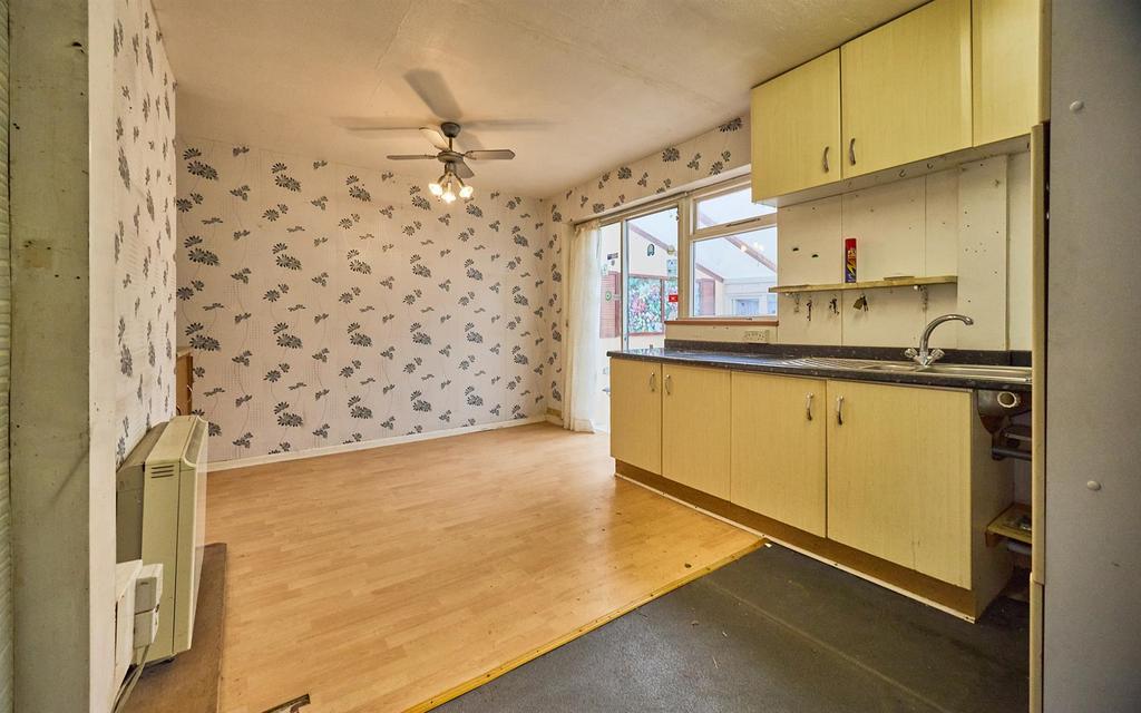 Dining kitchen to rear