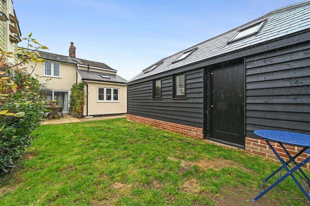 Garage and garden