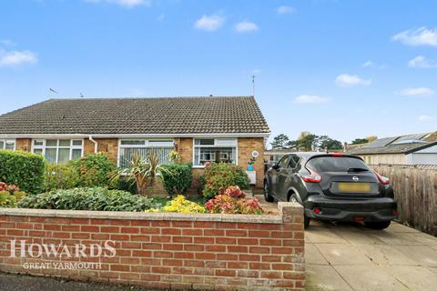 2 bedroom semi-detached bungalow for sale, St Hilda Close, Caister-on-Sea