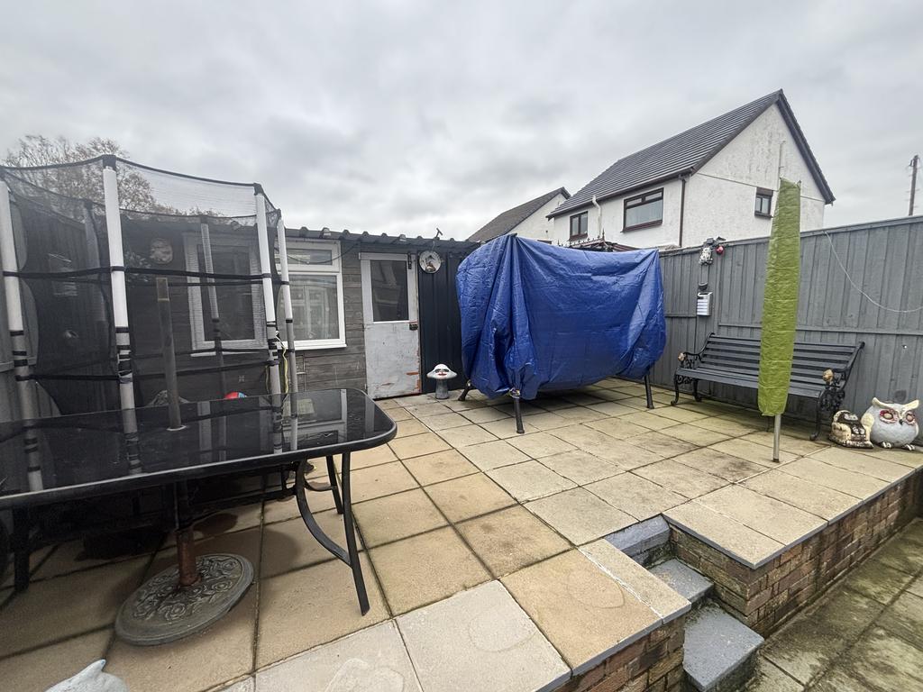 Rear garden
