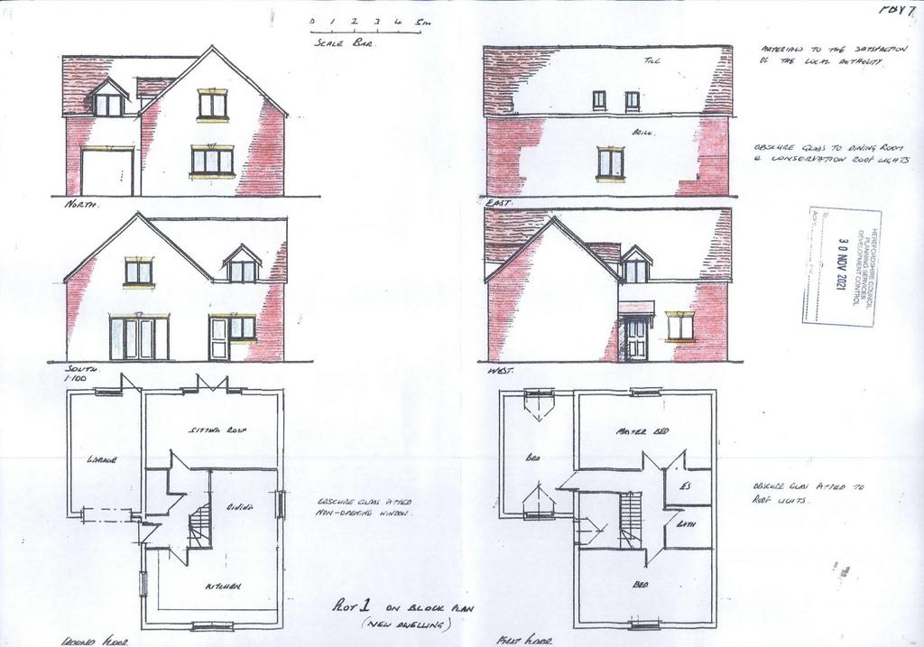 Plots 1 & 2 Linton Lane, Bromyard, Herefordshire - View 2