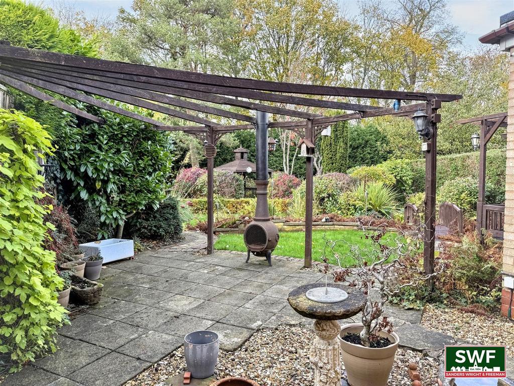 Rear garden