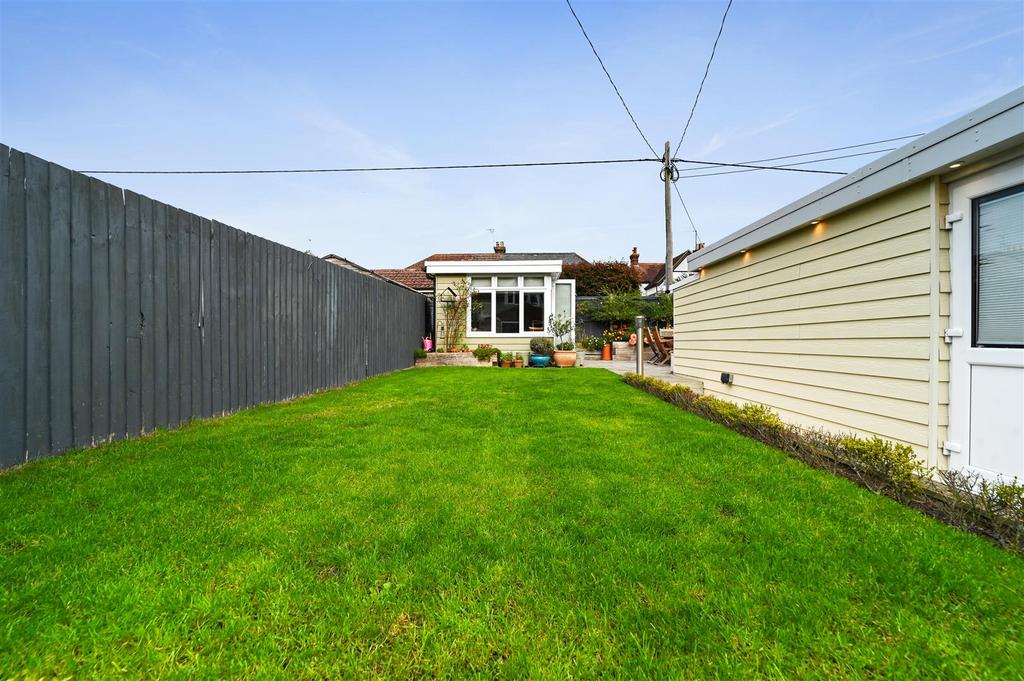 Rear garden