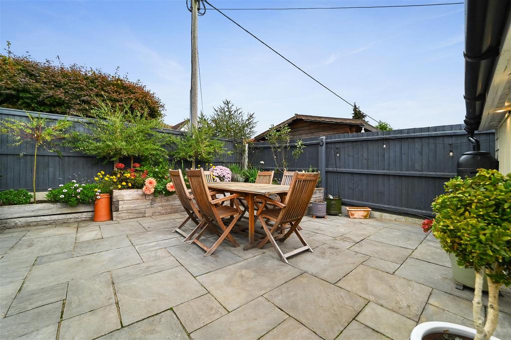 Rear garden