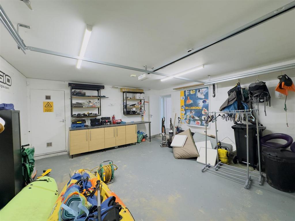 Internal double garage