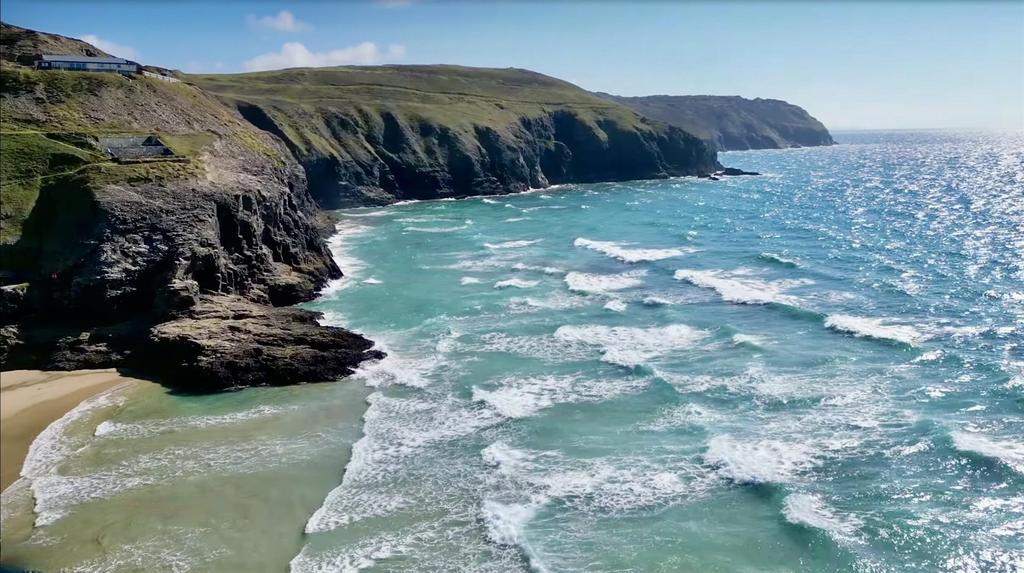 South West Coast Path from Perranporth