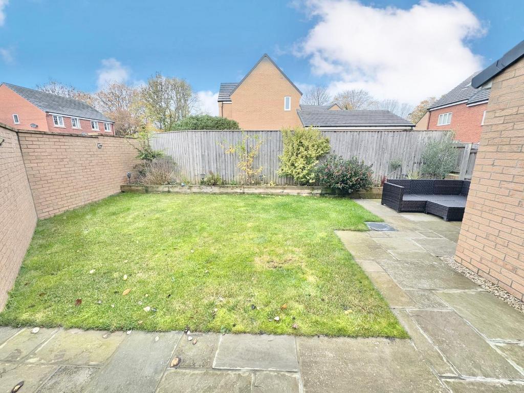 Rear garden