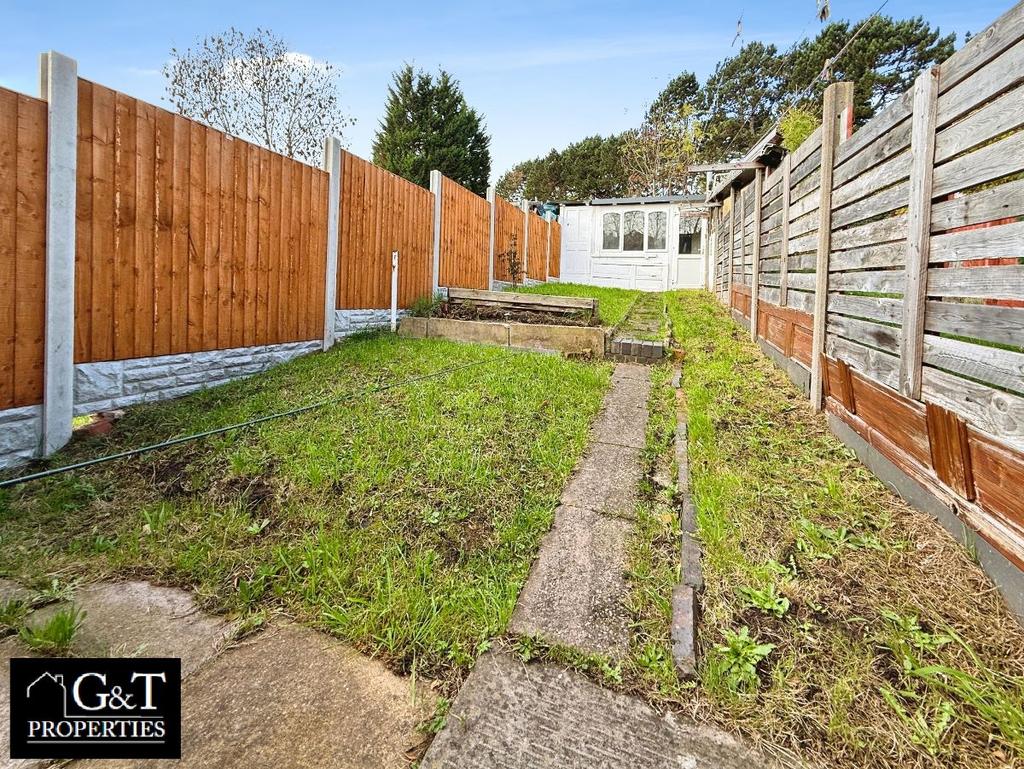 Rear garden