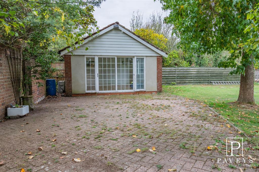 Detached garage/games room